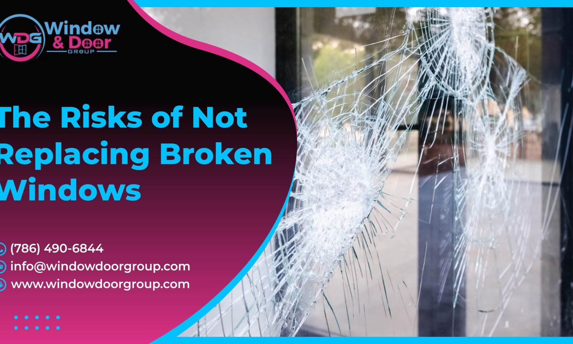 Replacing Broken Window miami