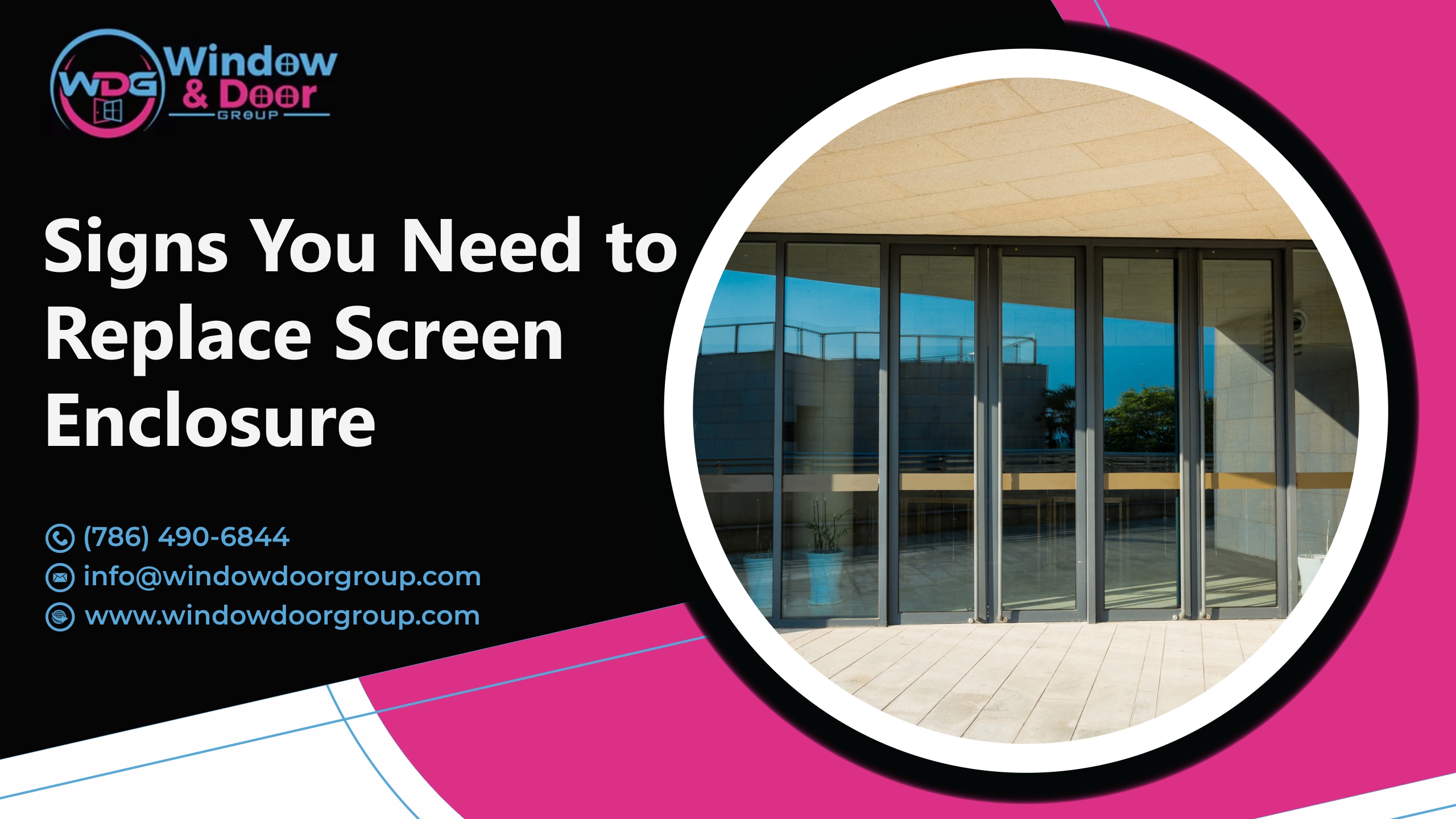 Replace Screen Enclosure