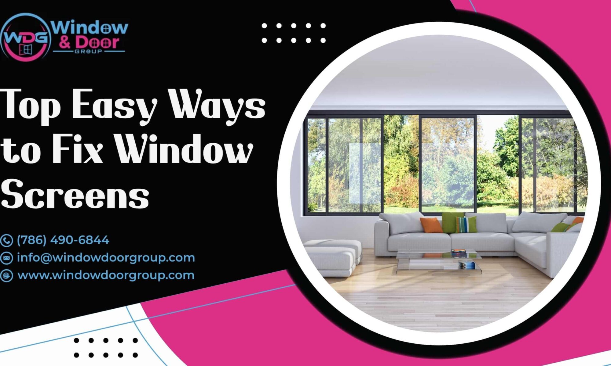 Fix Window Screens