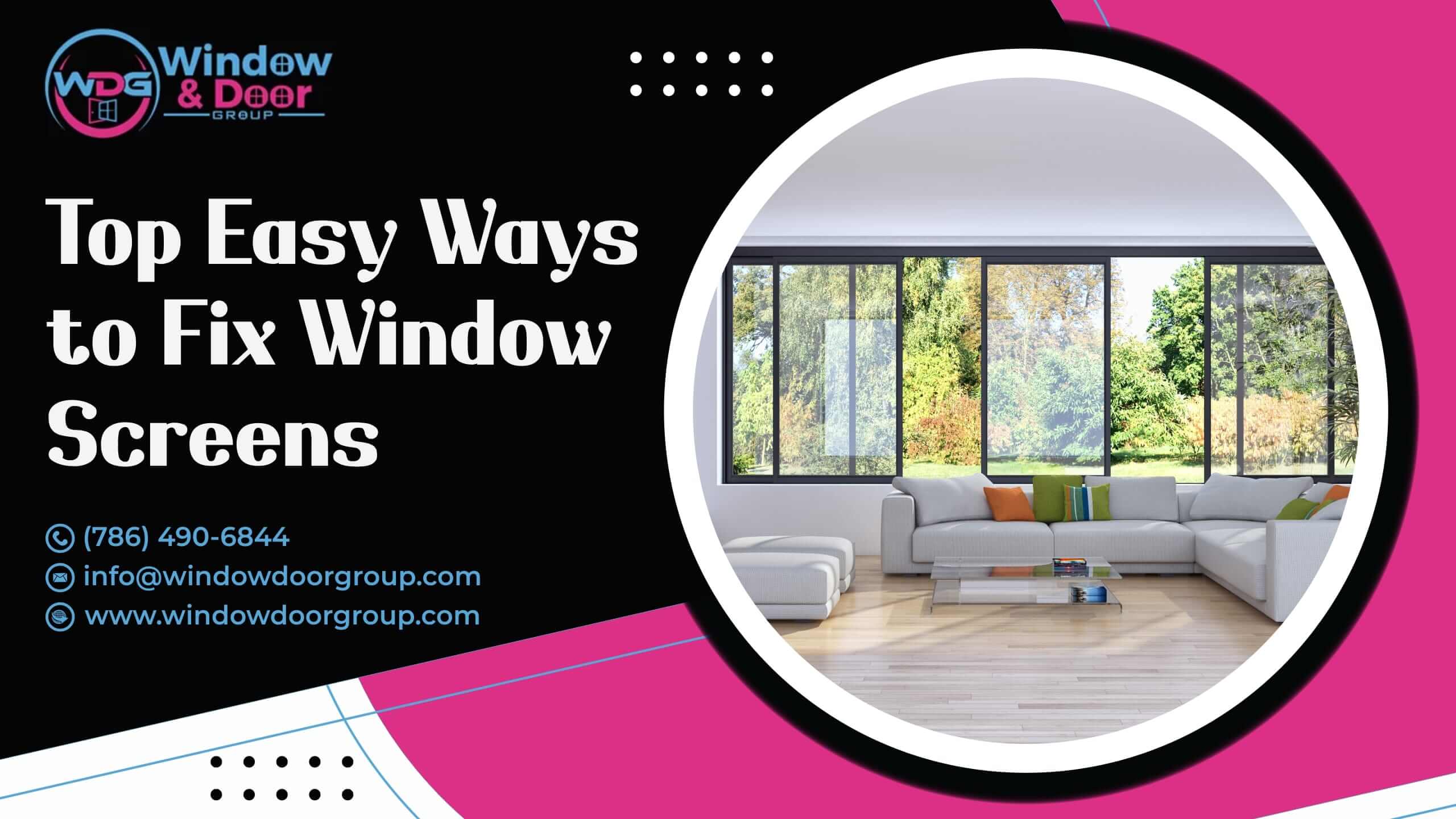 Top Easy Ways To Fix Window Screens
