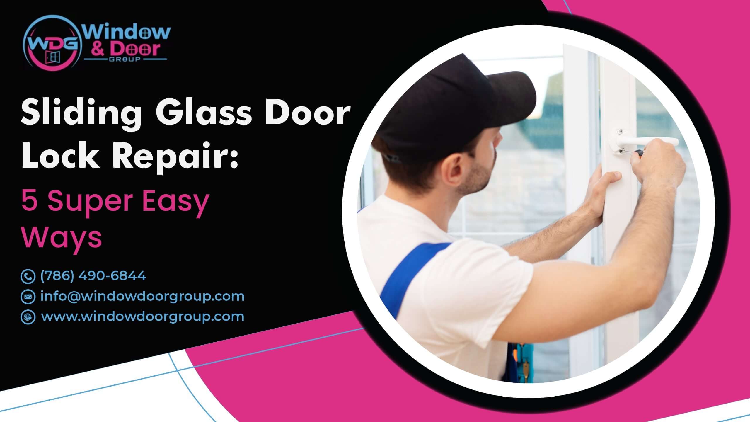 Sliding Glass Door Lock Repair 5 Super Easy Ways