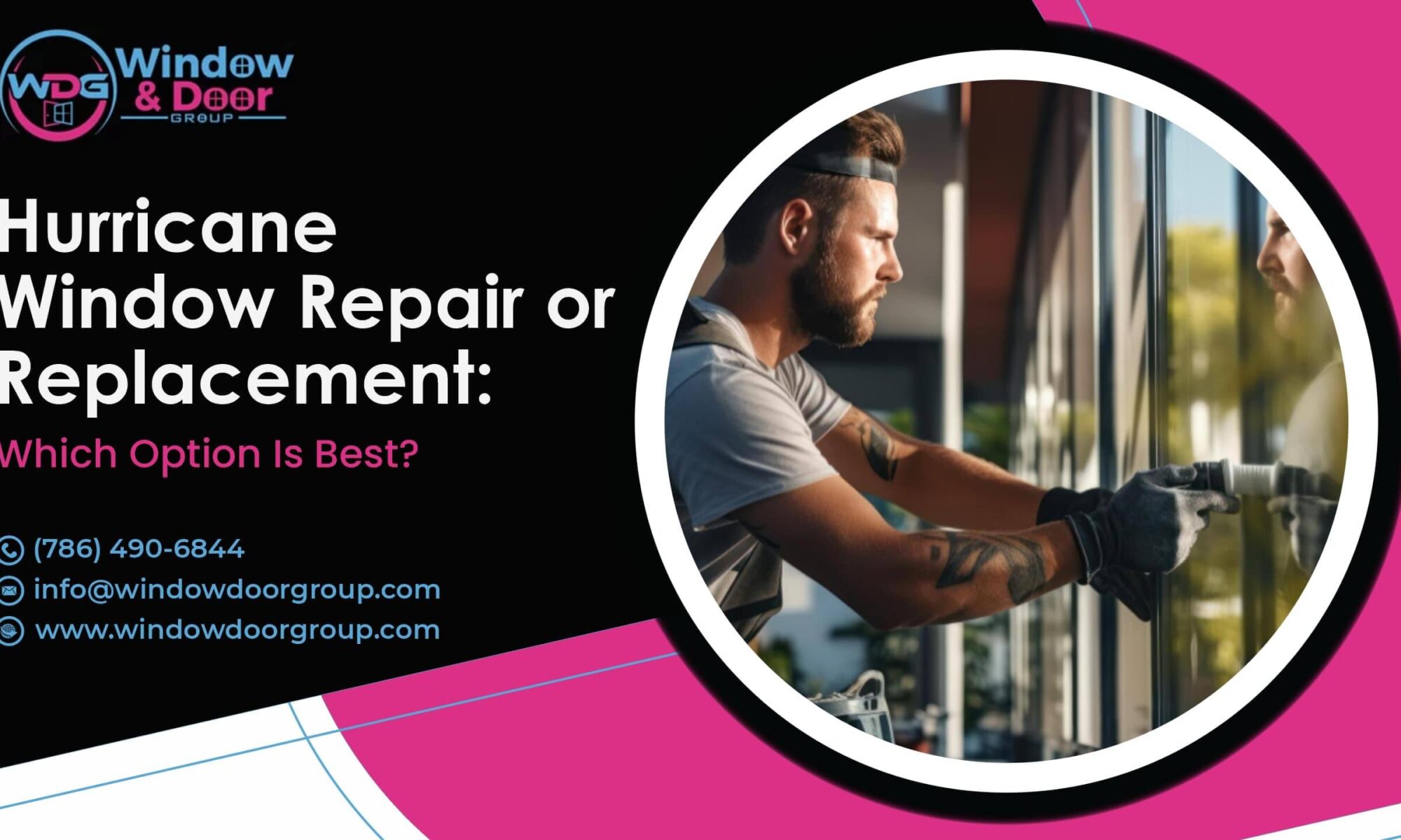 Hurricane Window Repair or Replacement