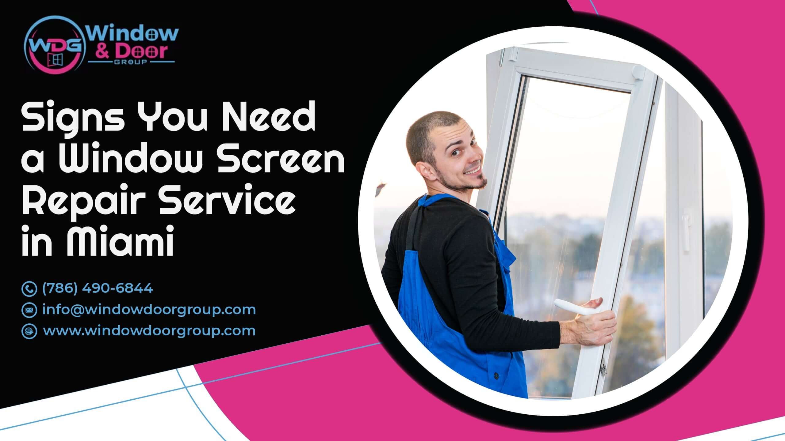 Signs You Need A Window Screen Repair Service In Miami