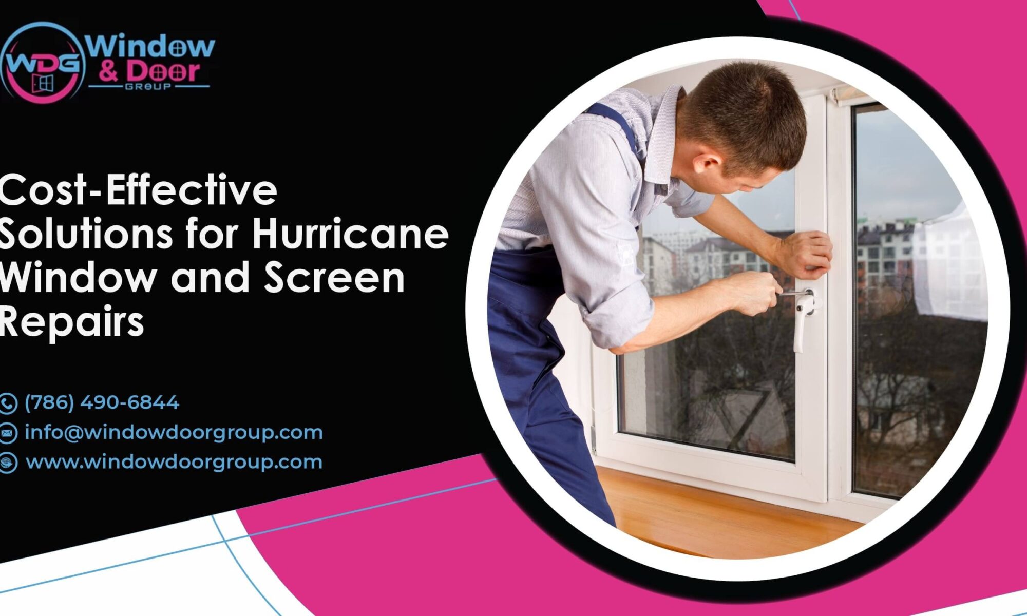Hurricane Window and Screen Repairs