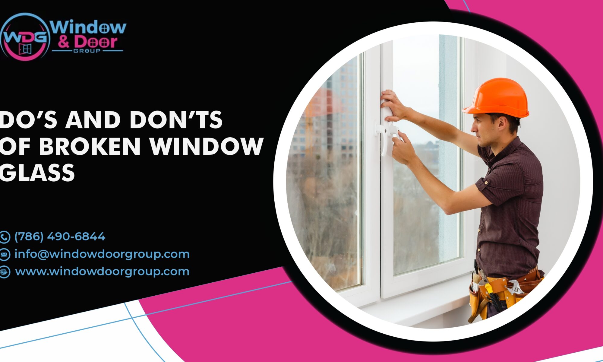 emergency window glass repair