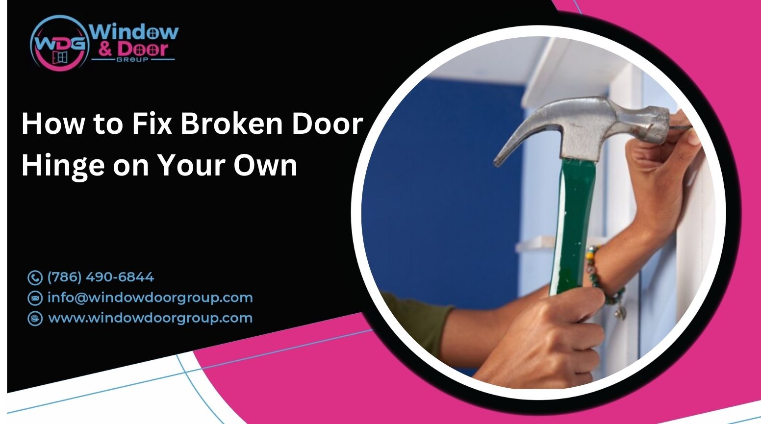 How To Fix Broken Door Hinge On Your Own