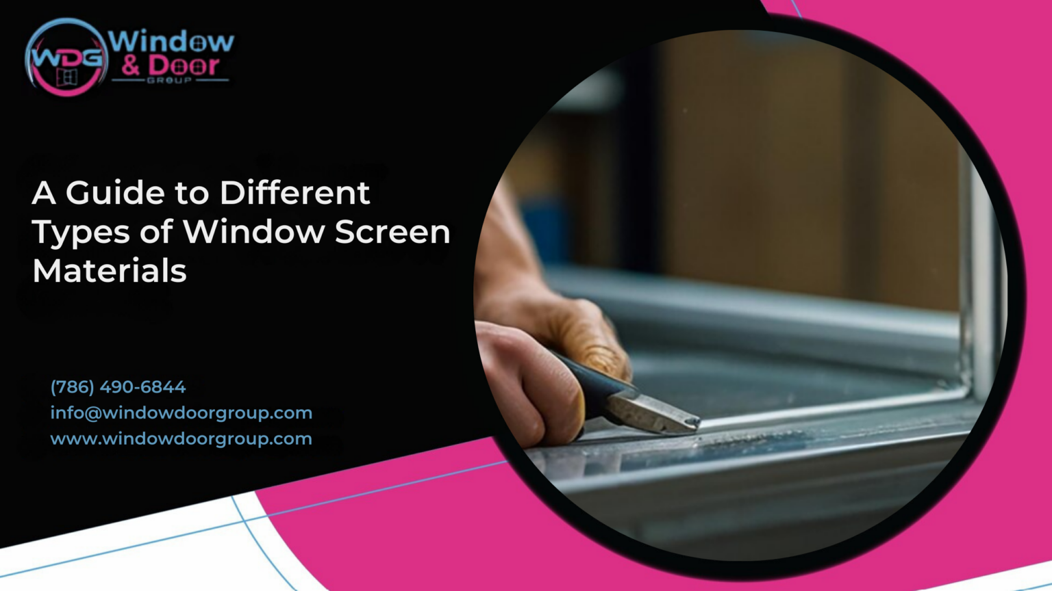 A Guide to Different Types of Window Screen Materials