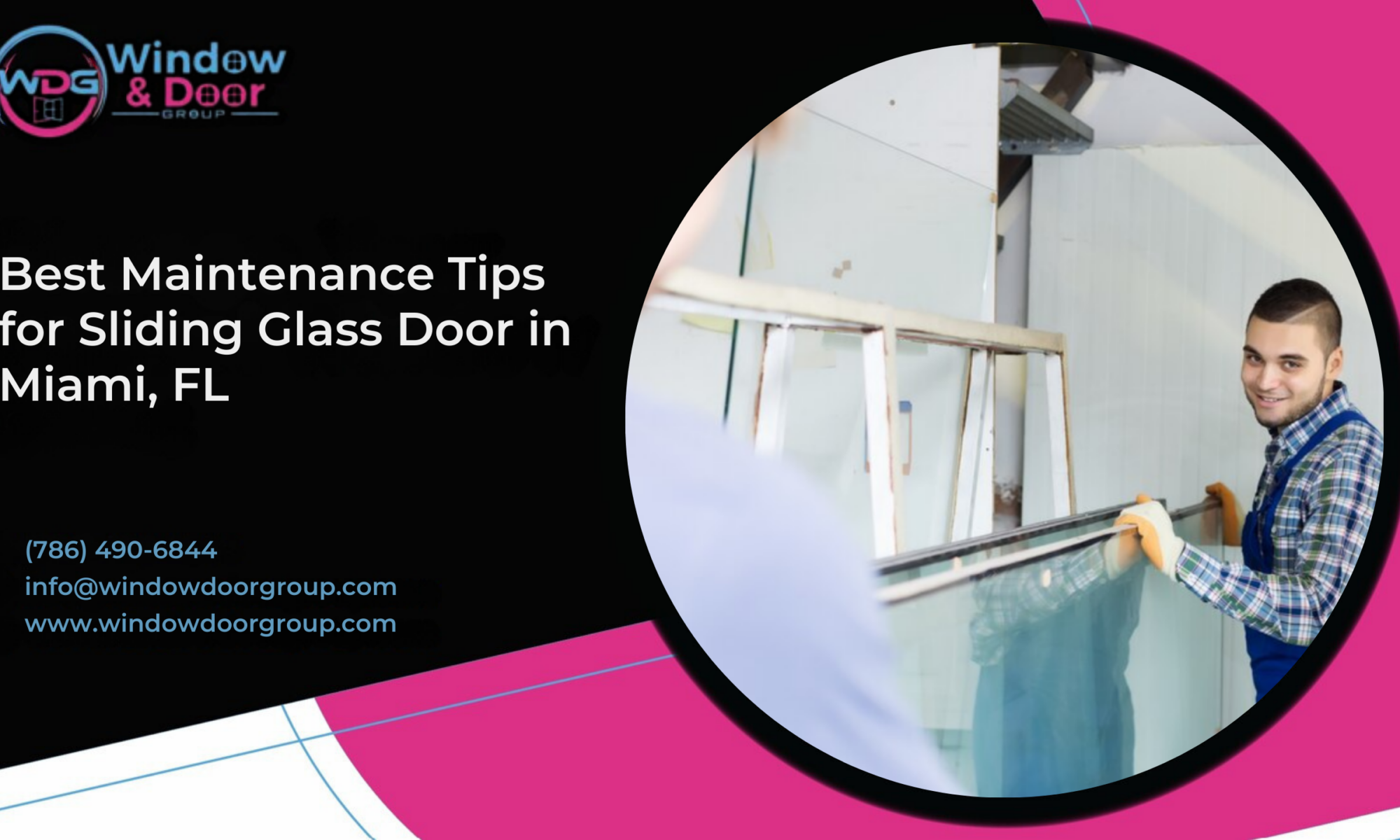 sliding glass door maintenance