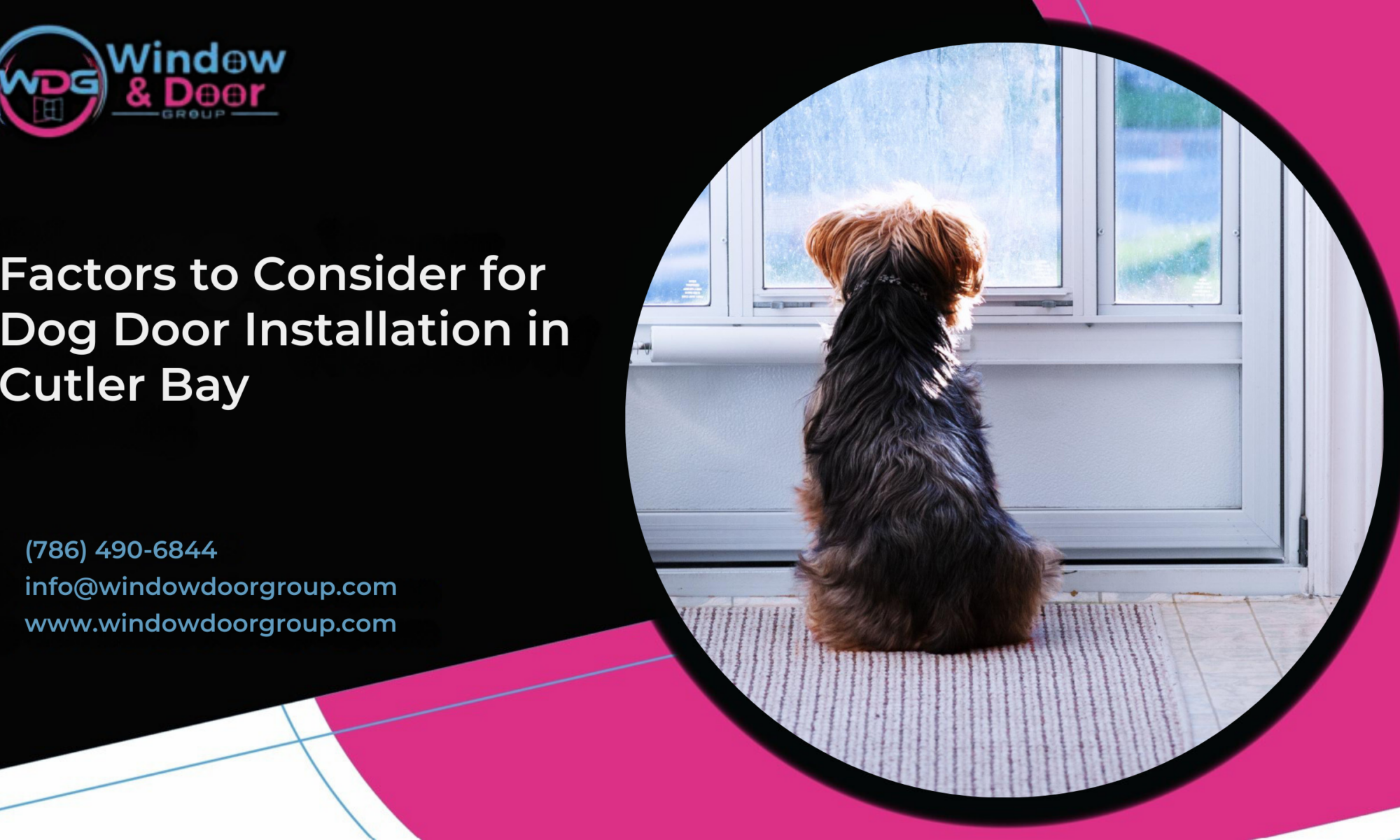 Dog Door Installation