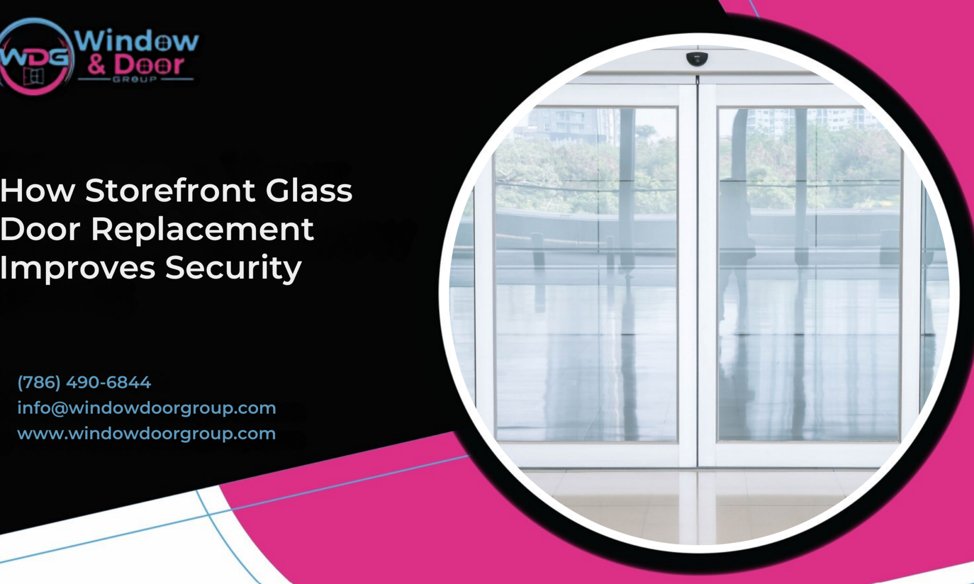 storefront glass door replacements