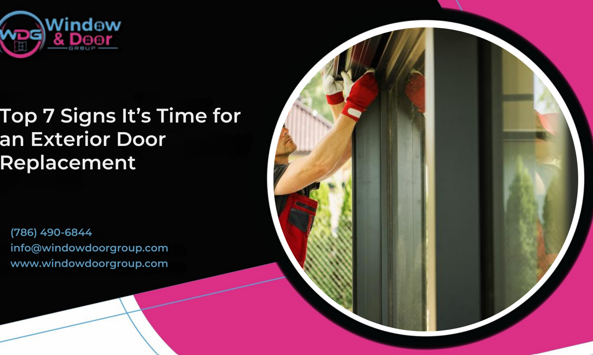 exterior door replacement.