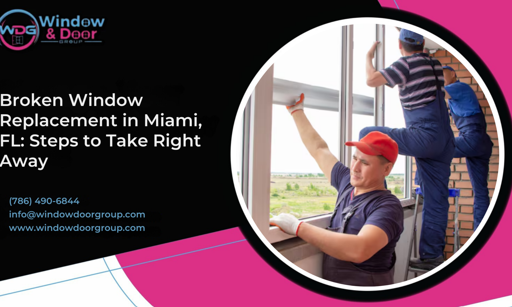 broken window replacement Miami Fl