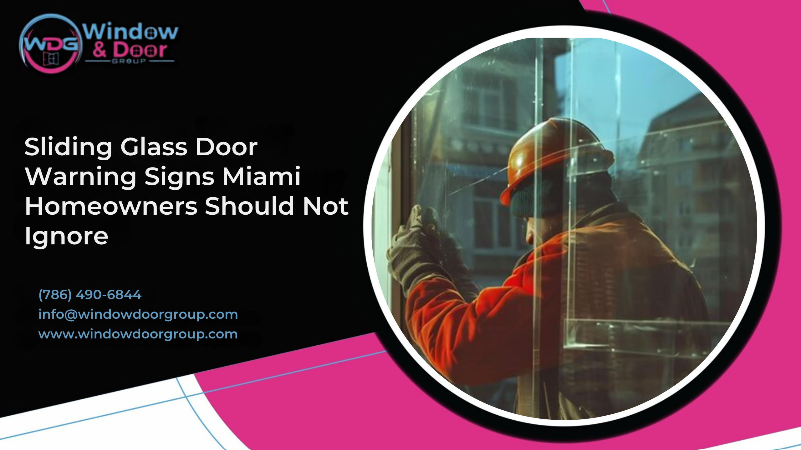 sliding door glass replacement