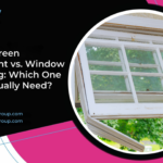 window screen replacement