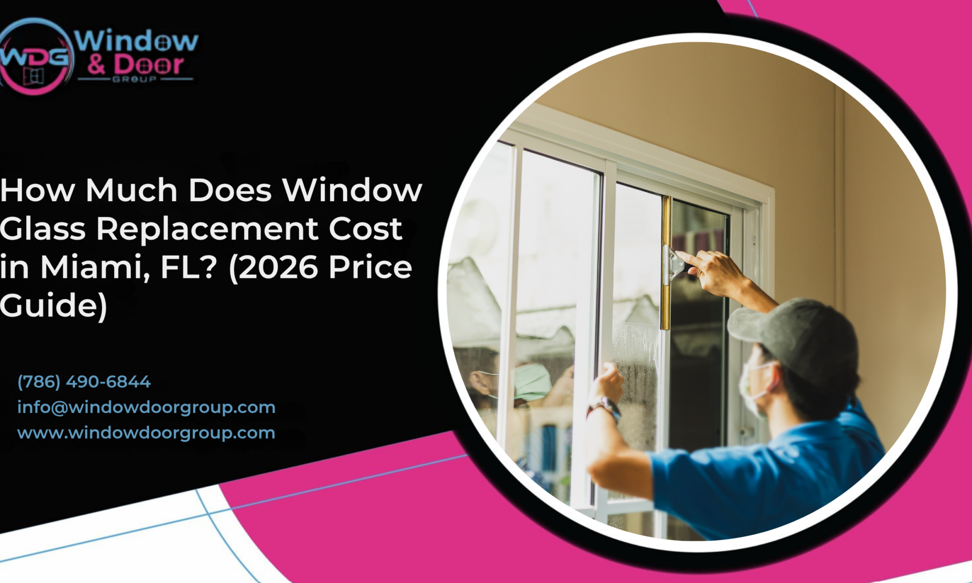 window glass installation Miami, FL