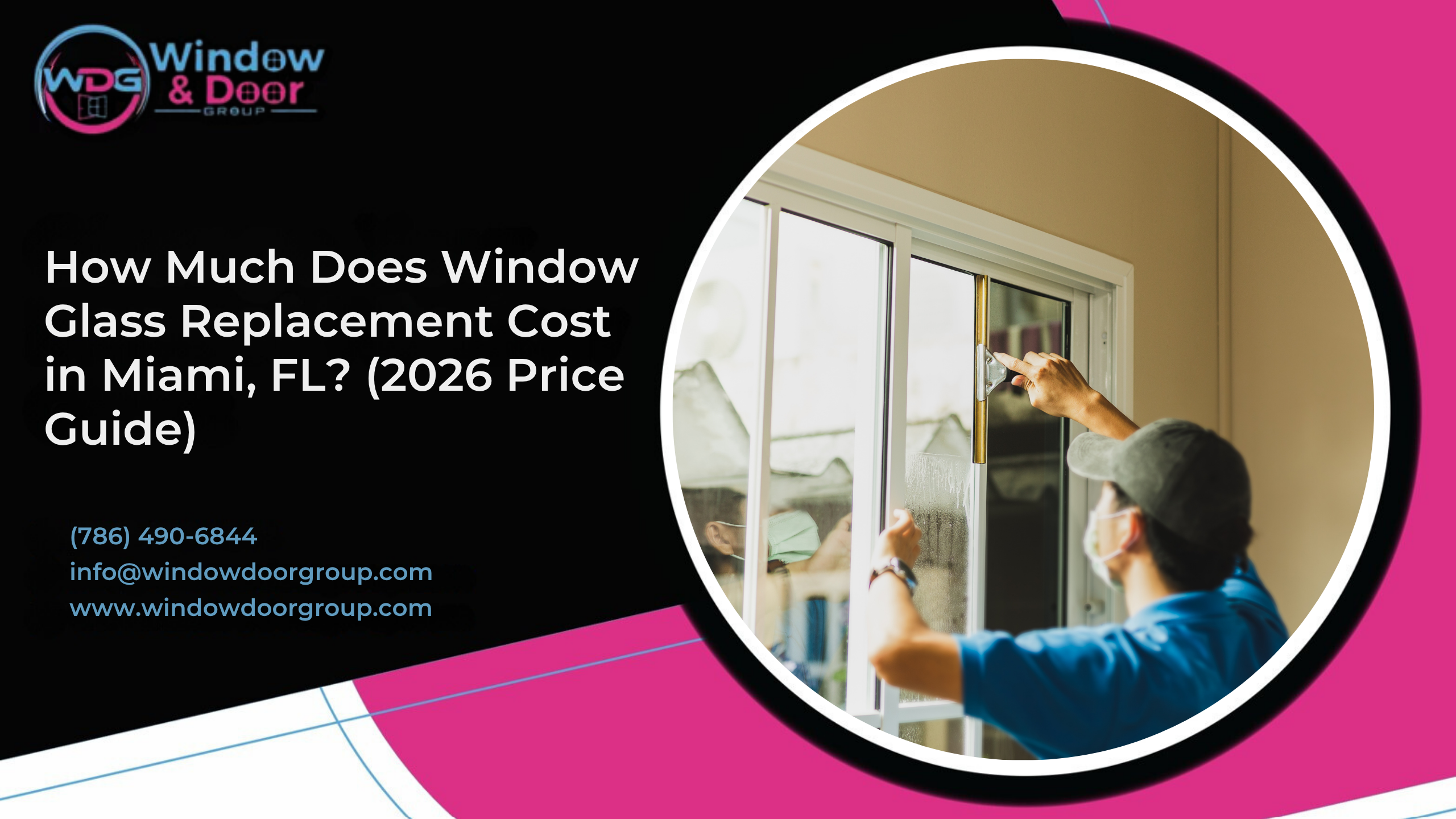 window glass installation Miami, FL
